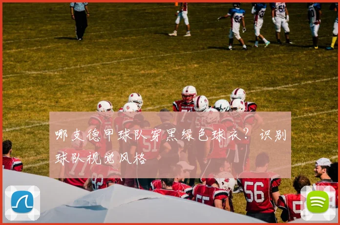 哪支德甲球队穿黑绿色球衣？识别球队视觉风格